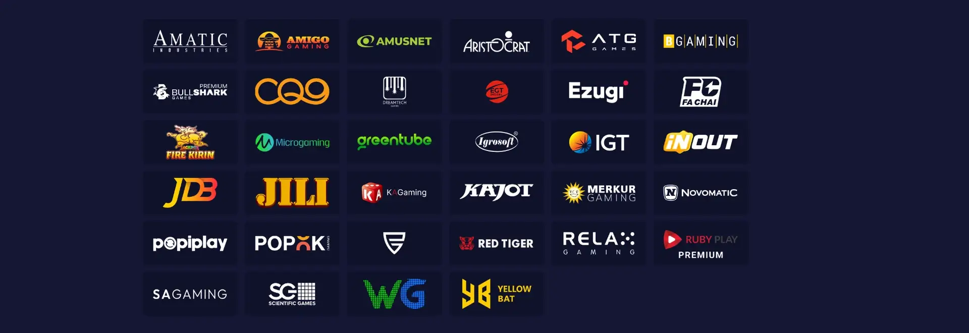 Europefortune Game Providers